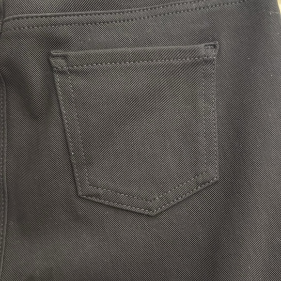 Time and Tru Twill Stretch Elastic Waist Pants S (4-6) - Picture 3 of 5